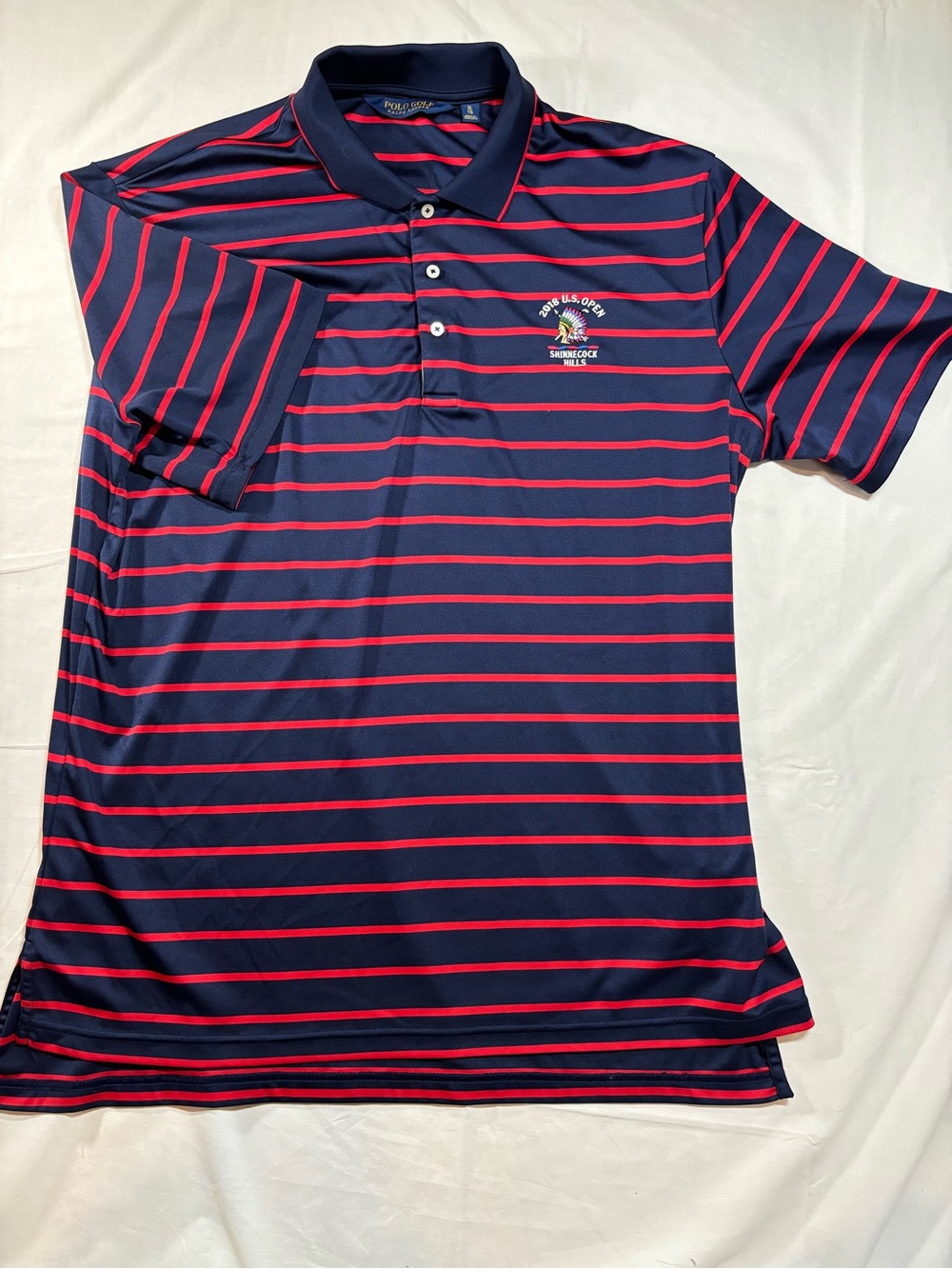 Polo Golf Ralph Lauren XL 2018 U.S. Open Shinnecock Hills Long Sleeve Polo